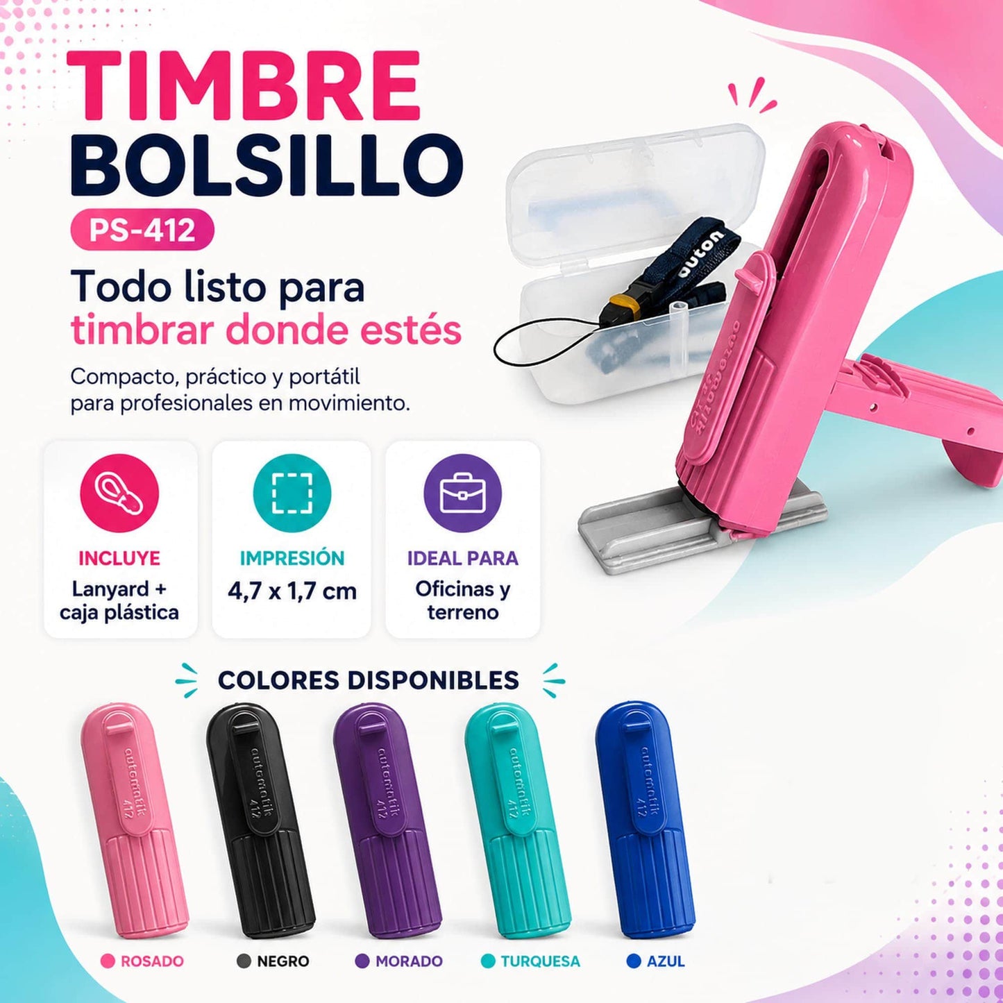 Timbre Bolsillo PS-412