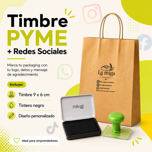 Timbres PYME + redes sociales