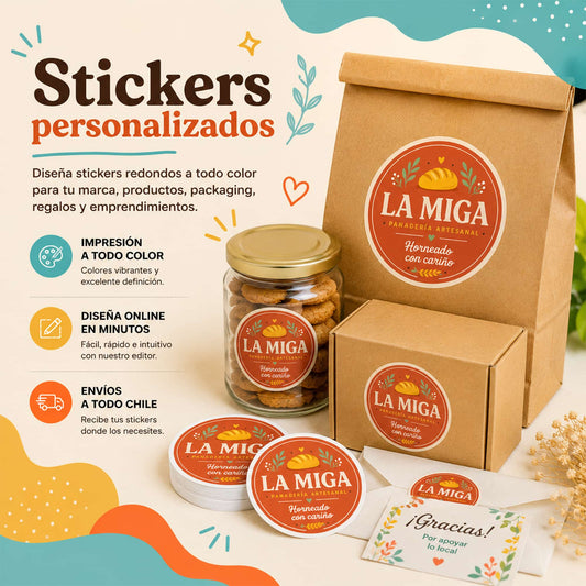 Stickers redondos